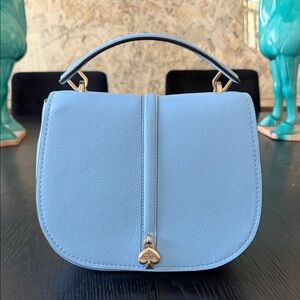 Kate Spade Kayla Pebbled Leather Saddle Bag
